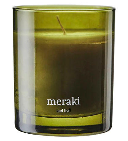 Meraki Duftlys - 200g - Oud Leaf
