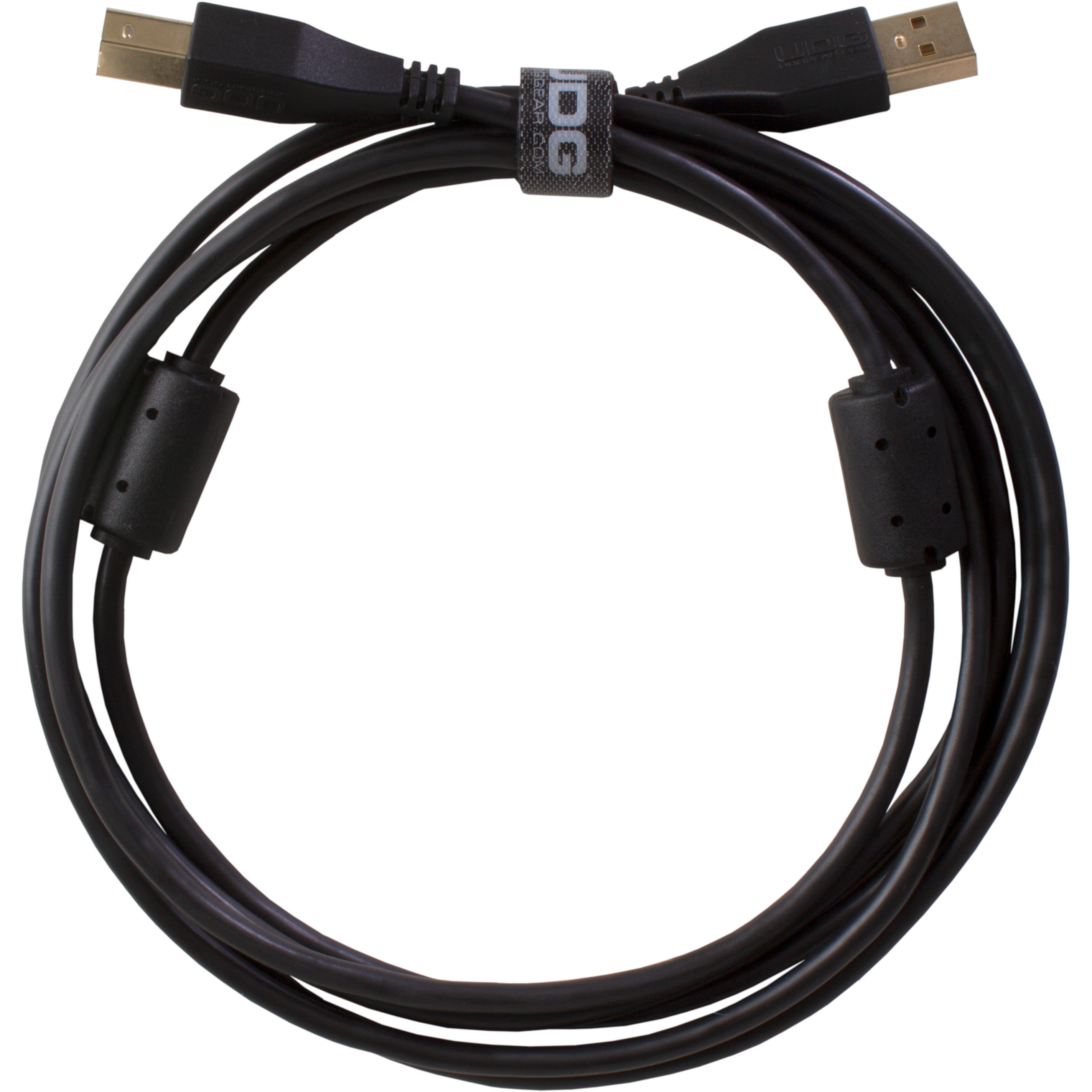 UDG U95003BL audio kabel USB 2.0 A-B recht zwart 3m