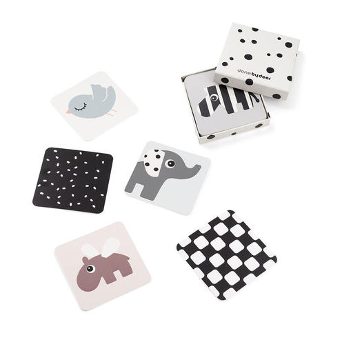 Lot de 10 cartes aux motifs contrastés Elphee - Multicolore - DONE BY DEER