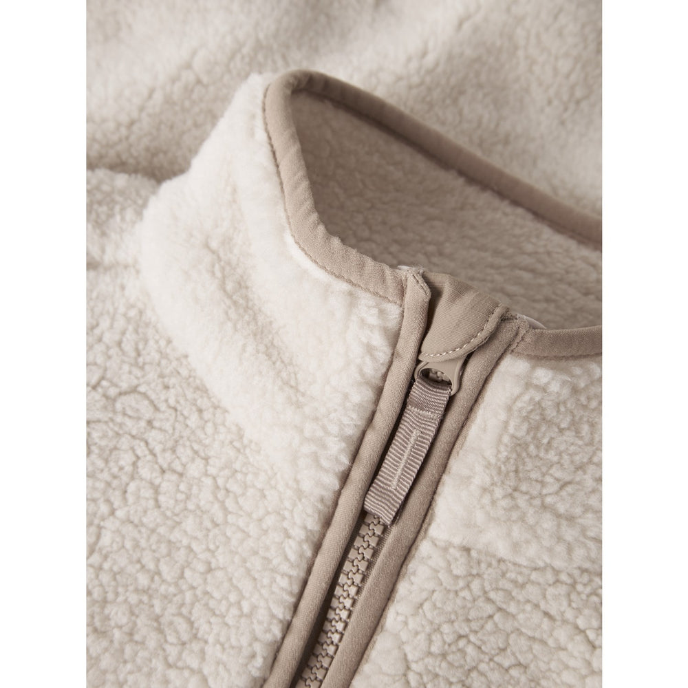 Køb Name It Moonbeam Chest Pocket Savannah Tan Nknmattia Sherpa Jakke Pb