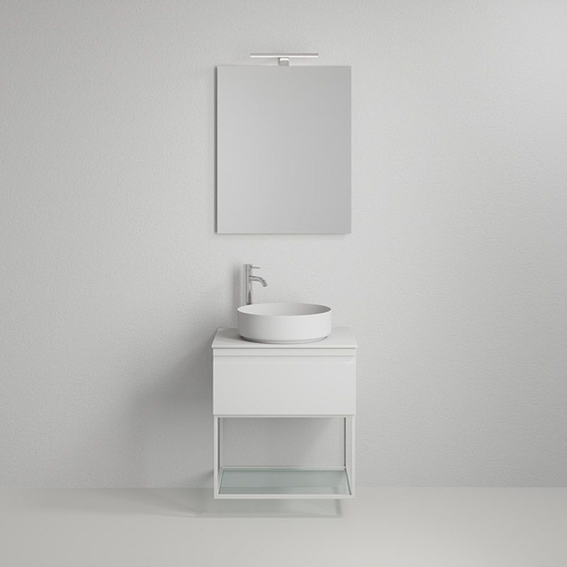 BADEROMSMØBEL CAMARGUE SKÄRGÅRD IQ+ MED FRITTSTÅENDE SERVANT 60CM