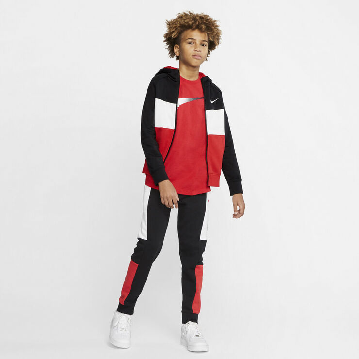 Nike Air Full Zip Haettetroje Sort