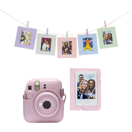 INSTAX Mini 12 tilbehørssæt - Blossom Pink