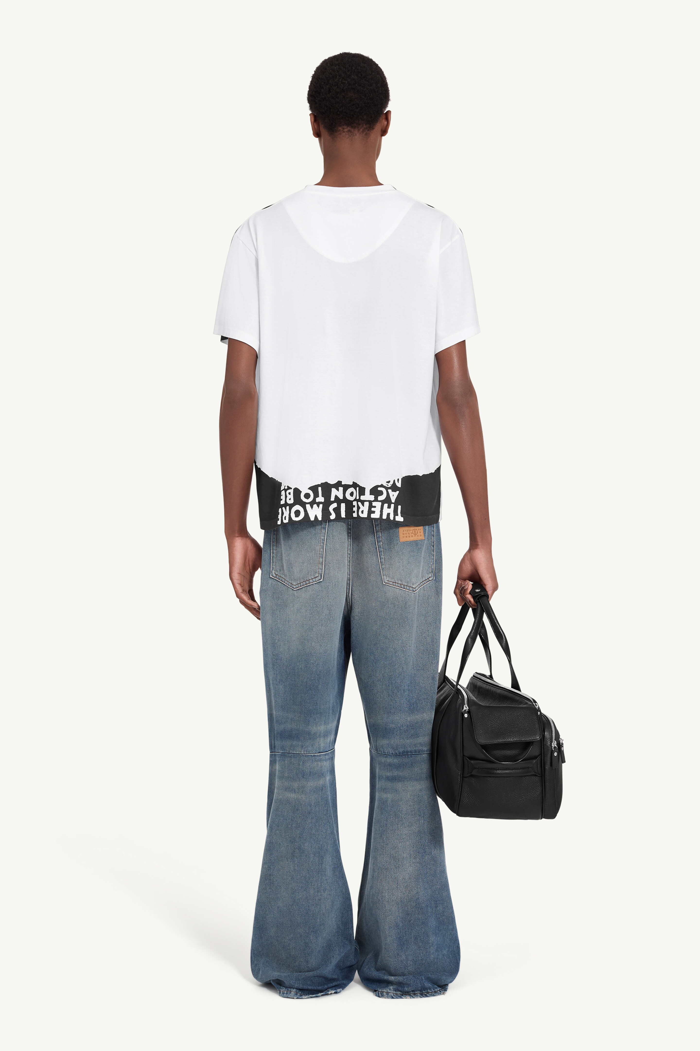T-shirt SIDA en coton pour homme | MM6