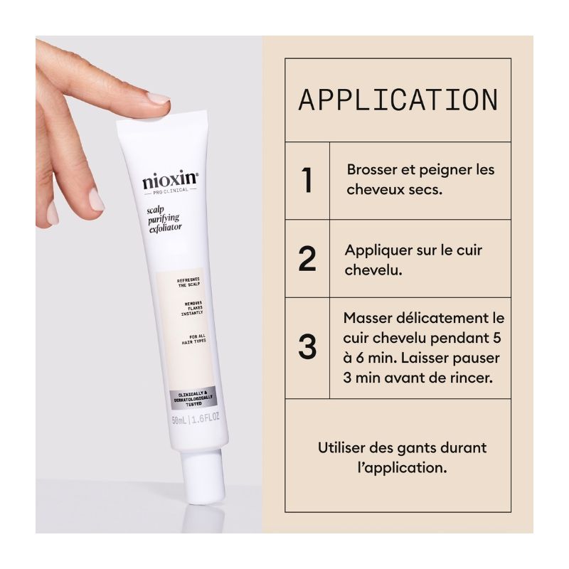 Exfoliant purifiant Nioxin 50ml