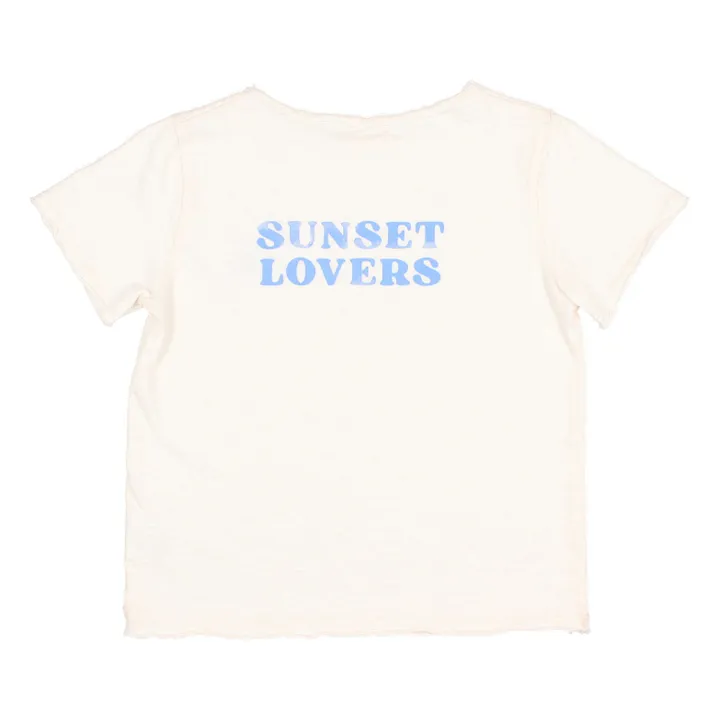 Búho T-shirt Sunset | Ecru