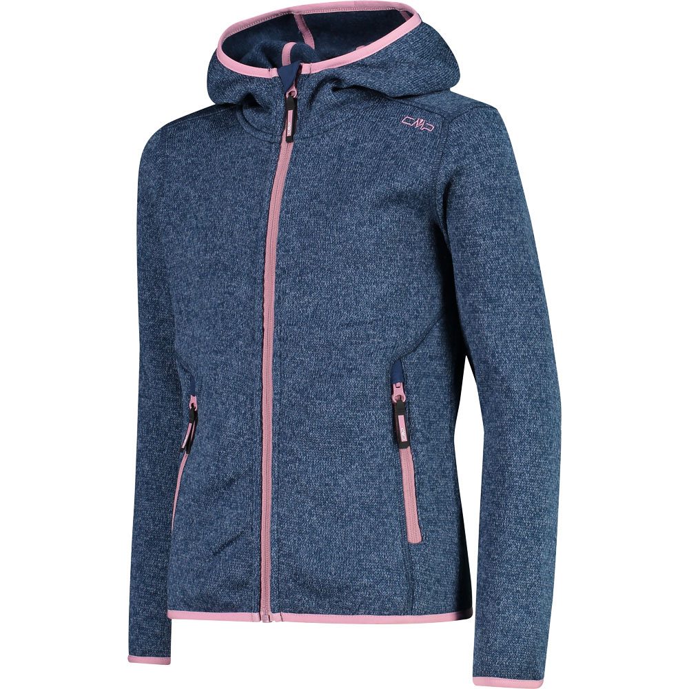 CMP Fix Hood Fleecejacke Mädchen blau