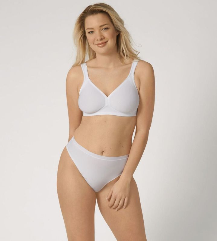 Triumph Modern Soft + Cotton Beugel BH Wit
