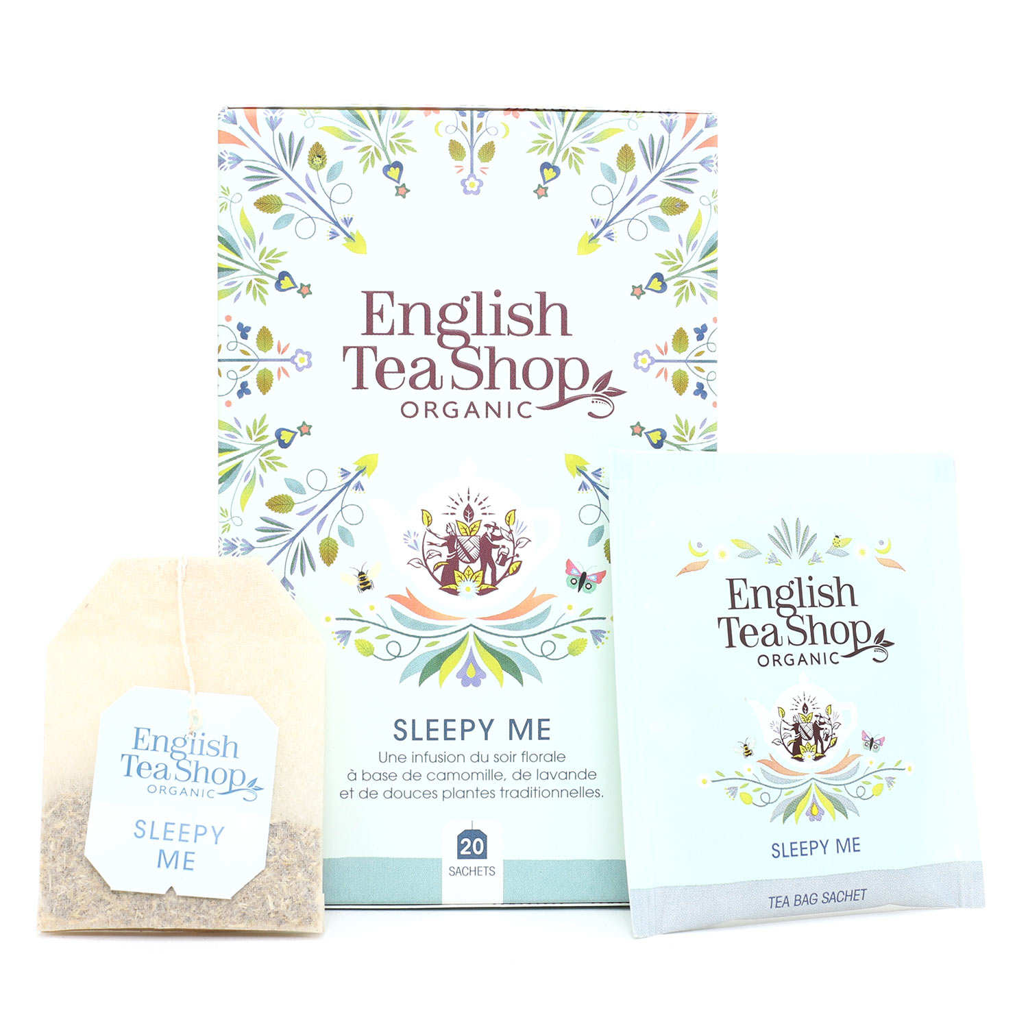 Infusion bien-être Sleepy me (sommeil) bio en sachets