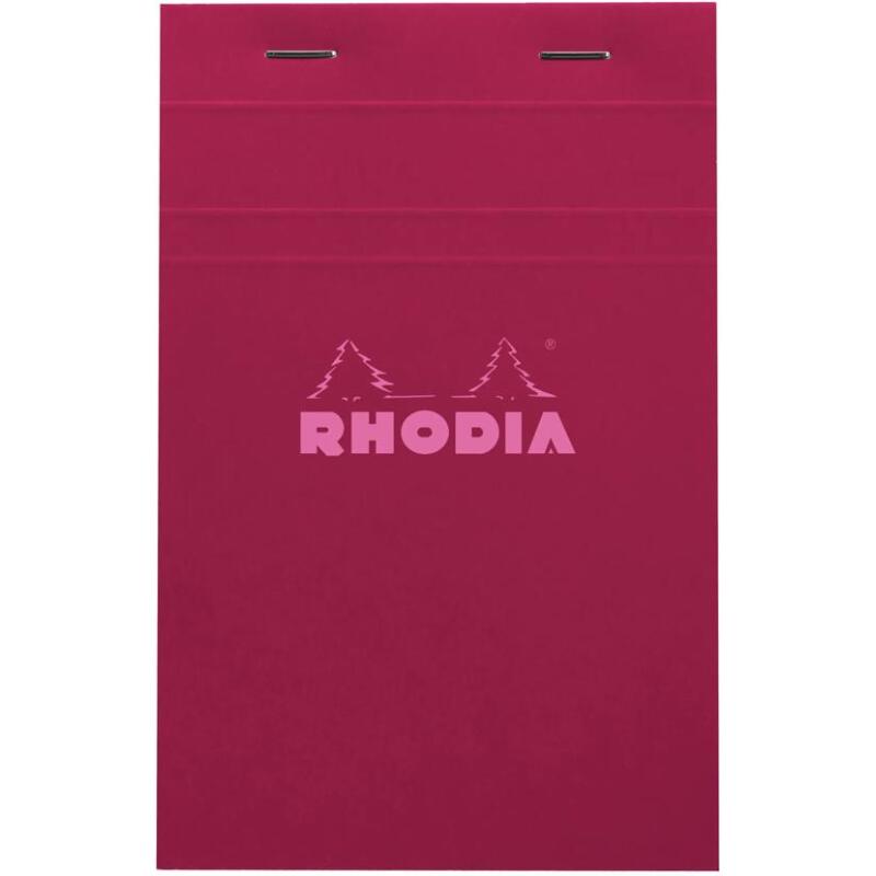 Rhodia bloc agrafé COULEURS N°14 5/5 80 feuillets microperforés, couvertures assorties - Assortis