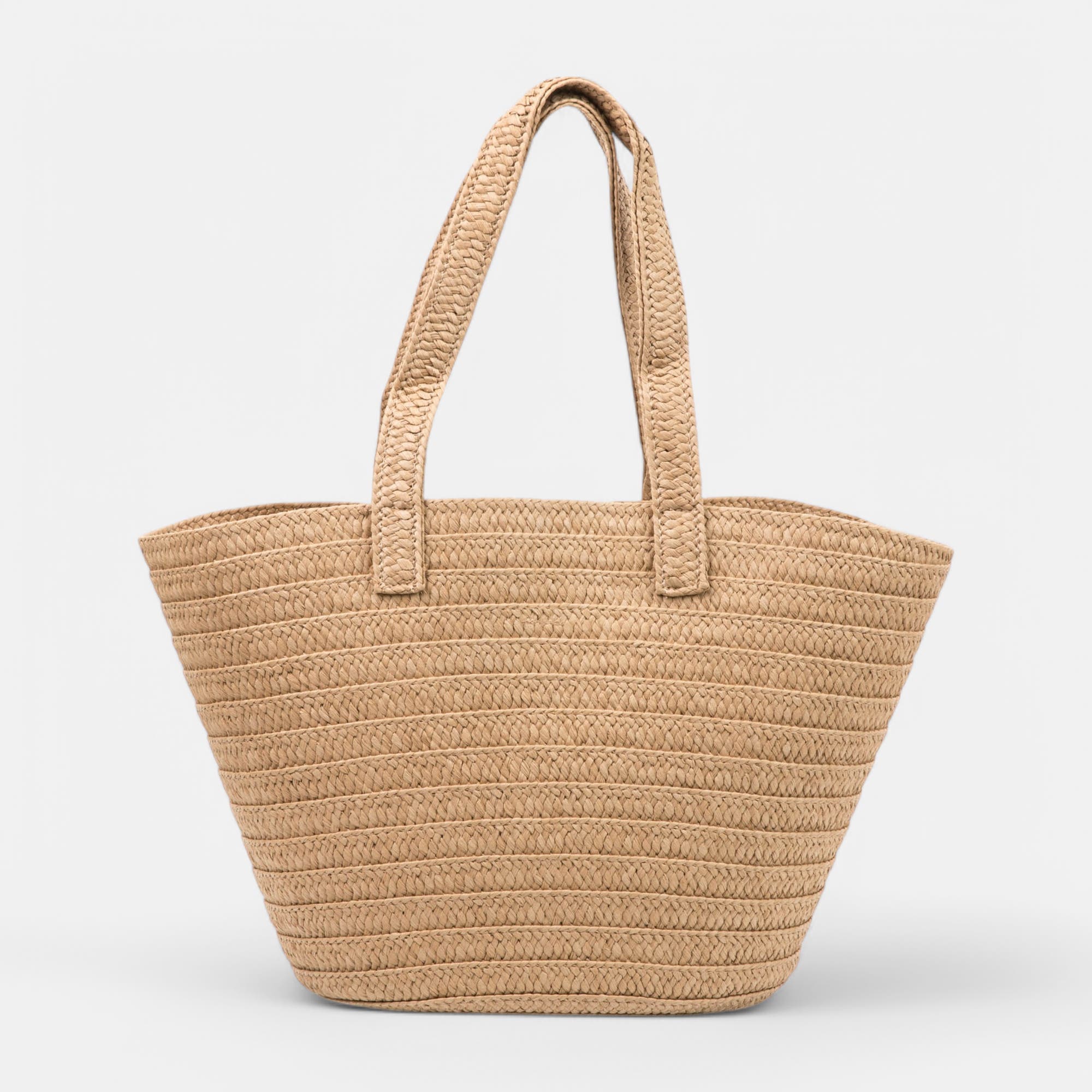 Sac de shopping cognac