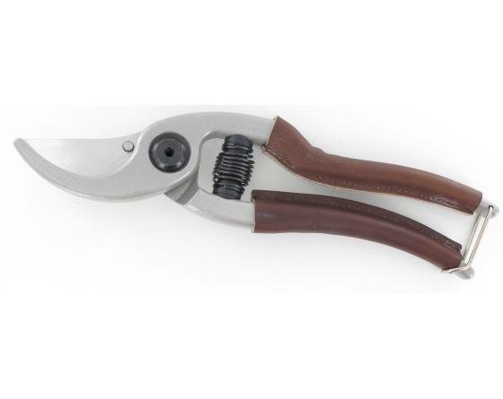 Sécateur de Jardin 23 cm - revêtement des branches en cuir