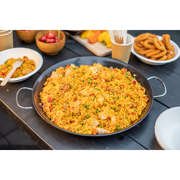 Plat à paella carbone revêtue 36 cm MEP123 Livoo