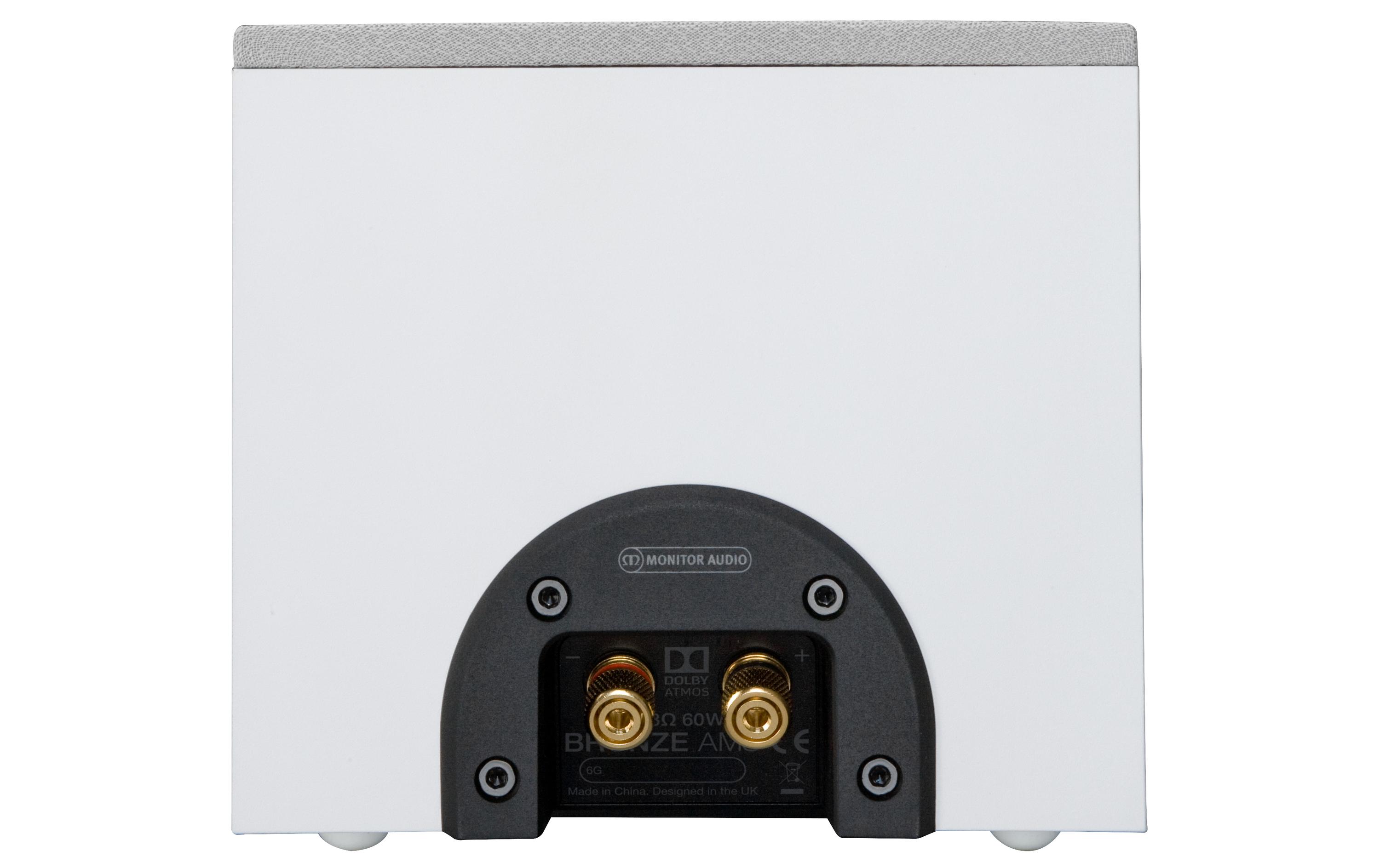 DolbyAtmos Regallautsprecher Paar Bronze AMS Weiss<br>Bronze-Serie – Made for you