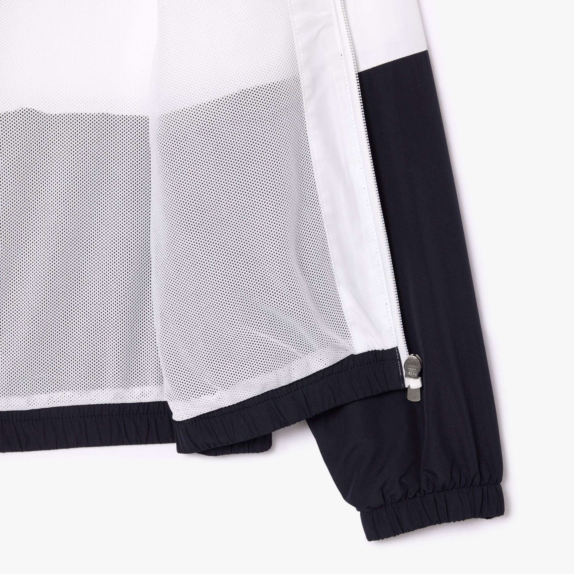 Veste zippée à capuche enfant Lacoste en polyester recyclé Manteaux & Blousons - Vert - Lacoste - Enfant
