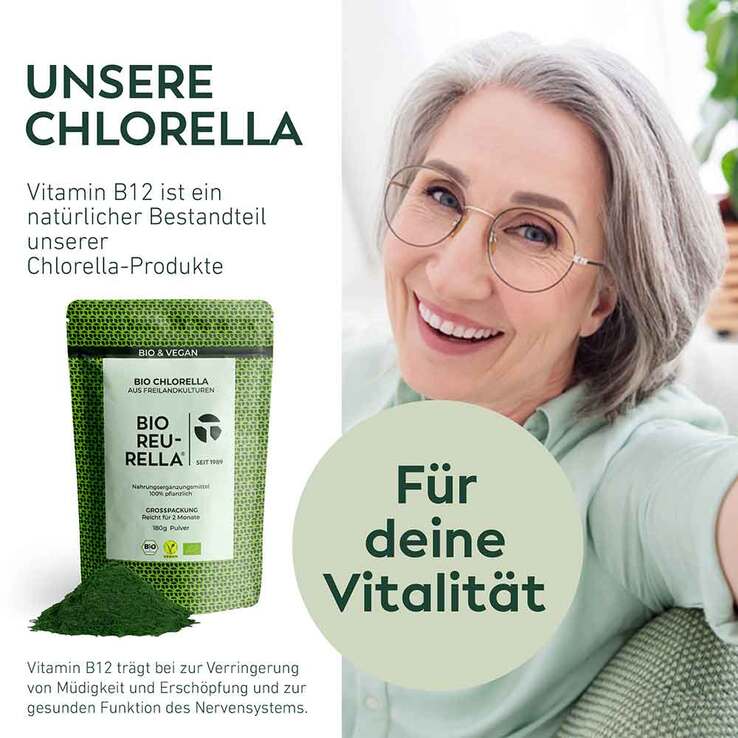 Bio Reu-Rella Süsswasseralgen Pulver, 180 g