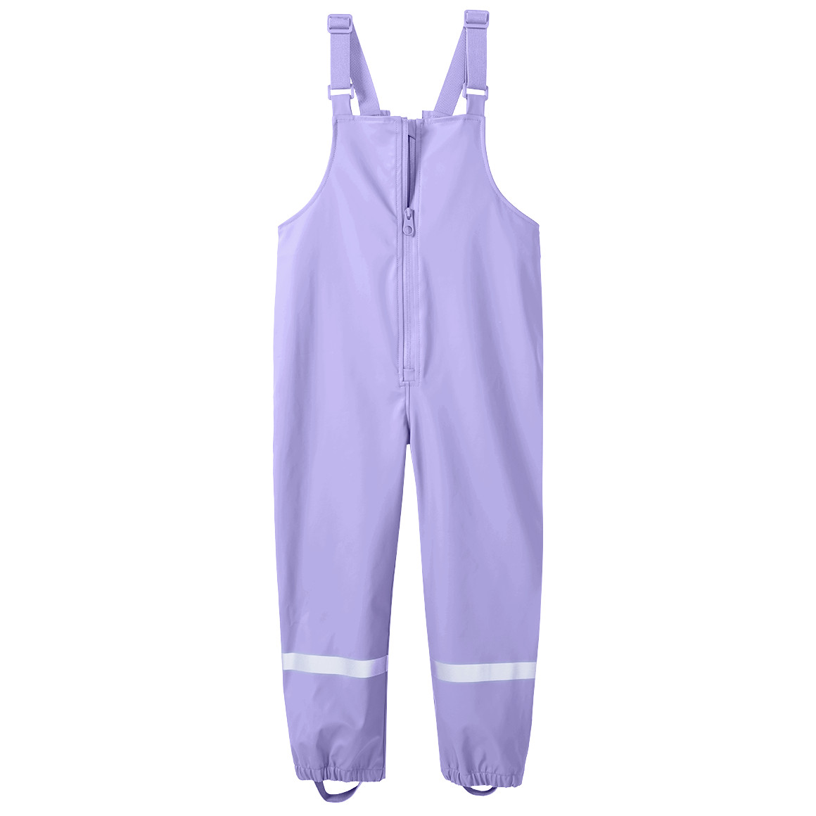 Famy Kinder Regenhose mit Trägern helllila