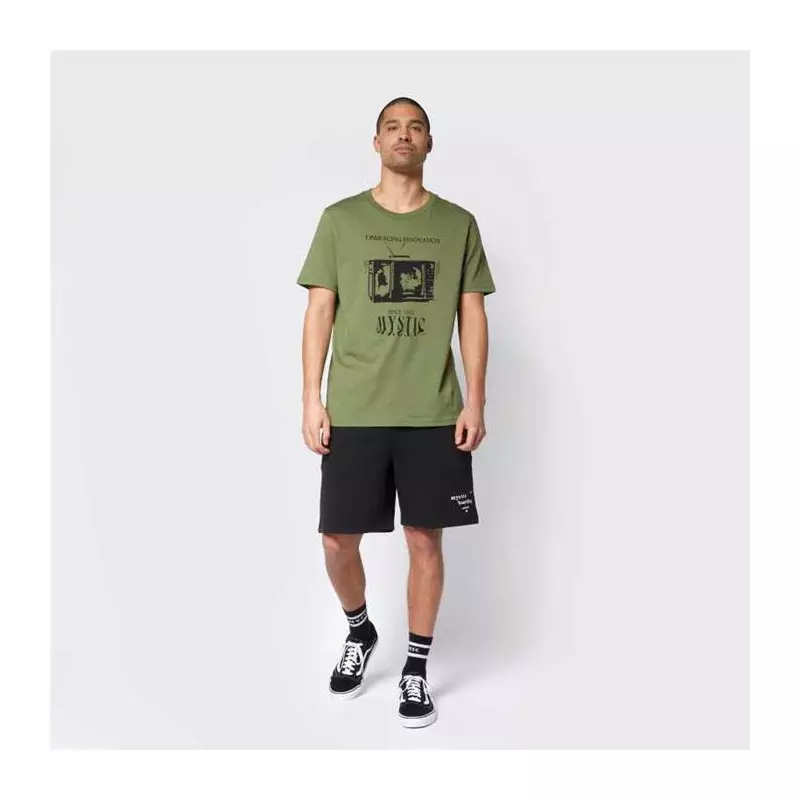 Tee shirt MYSTIC Broadcast Tee Dark Olive