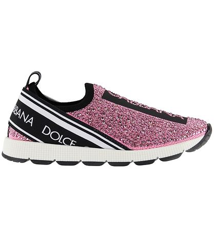 Dolce & Gabbana Sneakers - LyseRød m. Similisten