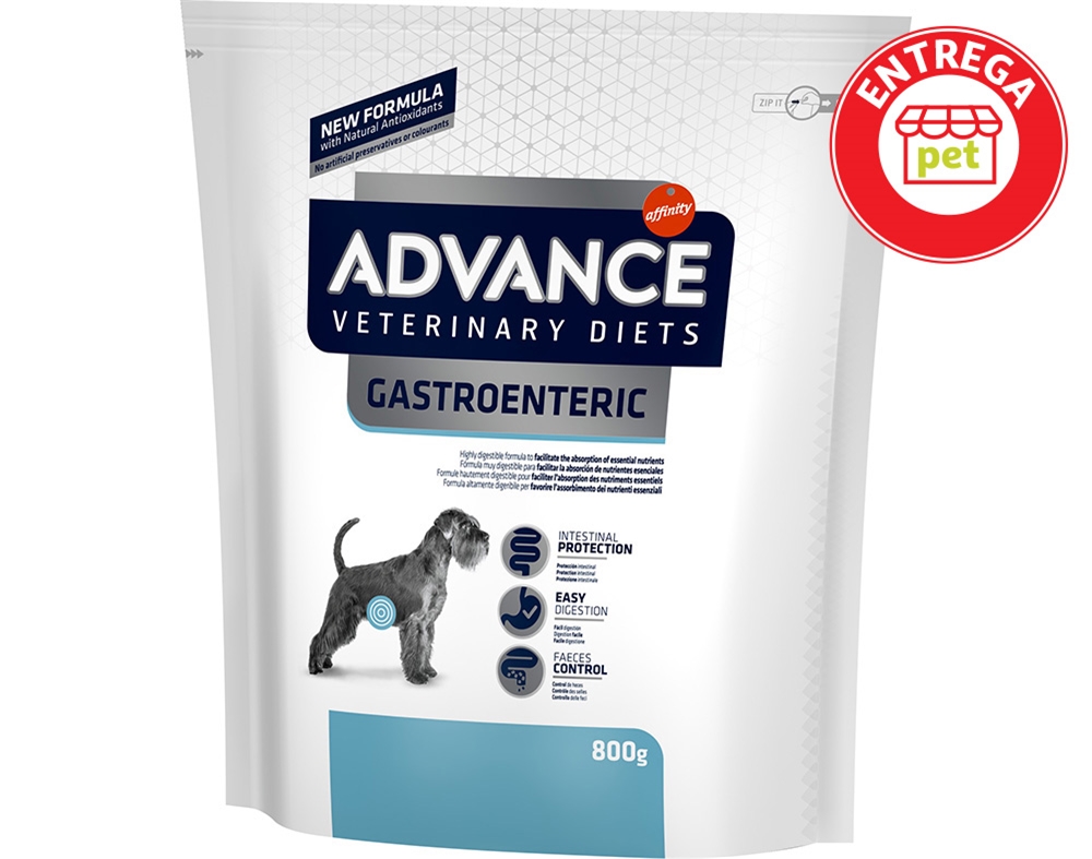 RAÇÃO VETERINÁRIA CÃO ADVANCE GASTROENTERIC 800G