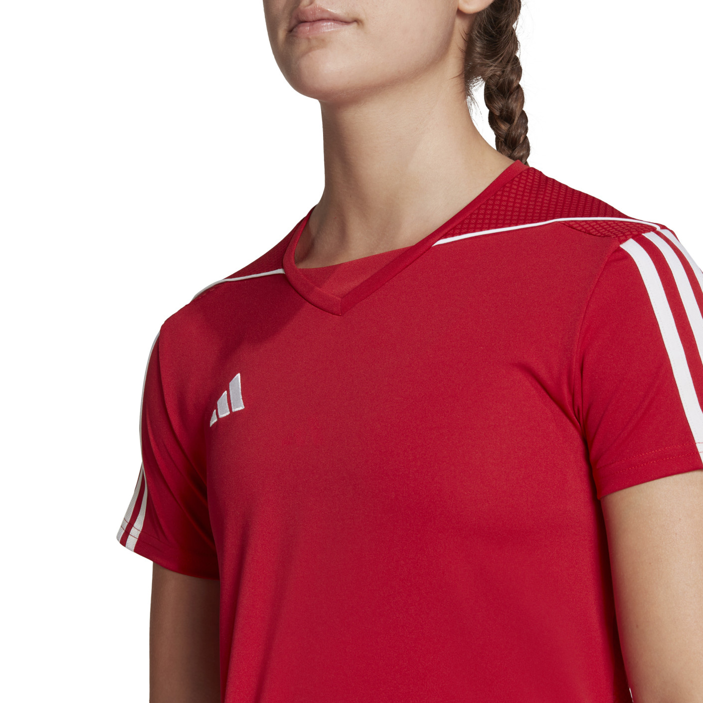Adidas Tiro 23 League Voetbalshirt Dames Rood Wit