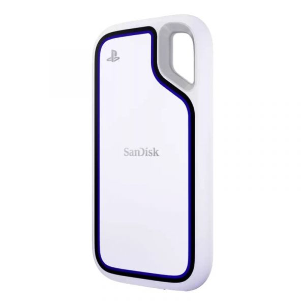 Disco Externo SSD Sandisk Extreme Pro SDSSDE62P-2T00-G25 2TB USB-C 1000MB/s IP65 Branco