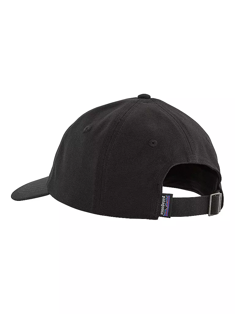 PATAGONIA Kappe P-6 Label Trad Cap schwarz