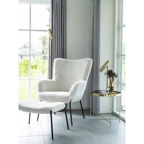 Paris bordlampe - messinglook