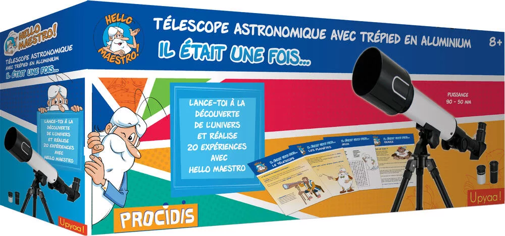 IL ETAIT UNE FOIS - HELLO MAESTRO COFFRET TELESCOPE 20 EXPERIENCES