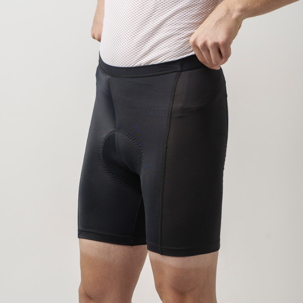 GripGrab Flow 2-i-1 Tekniske Cykelshorts Herre Sort