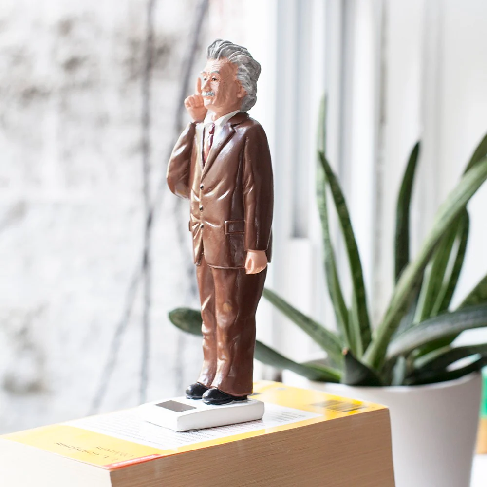 Kikkerland  Solar Einstein - solcellefigur