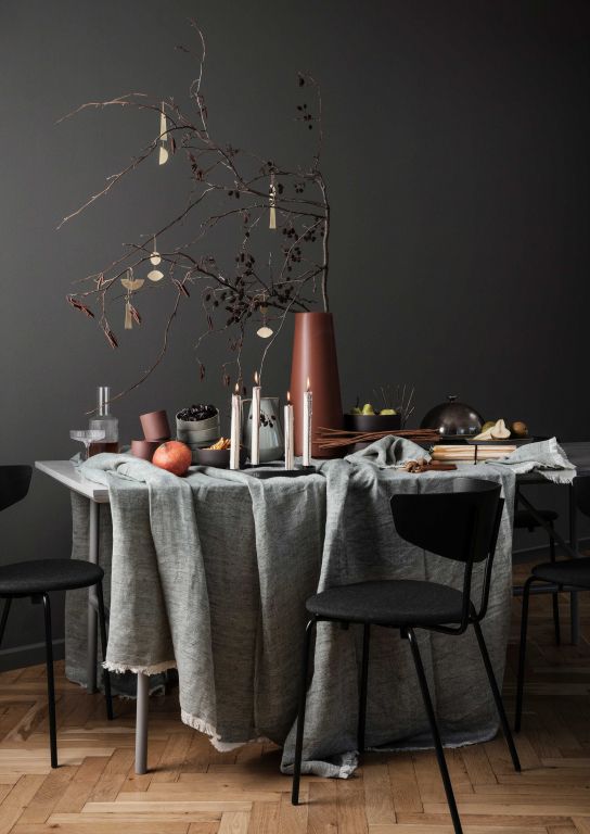 Ferm Living Circle kandelaar small messing