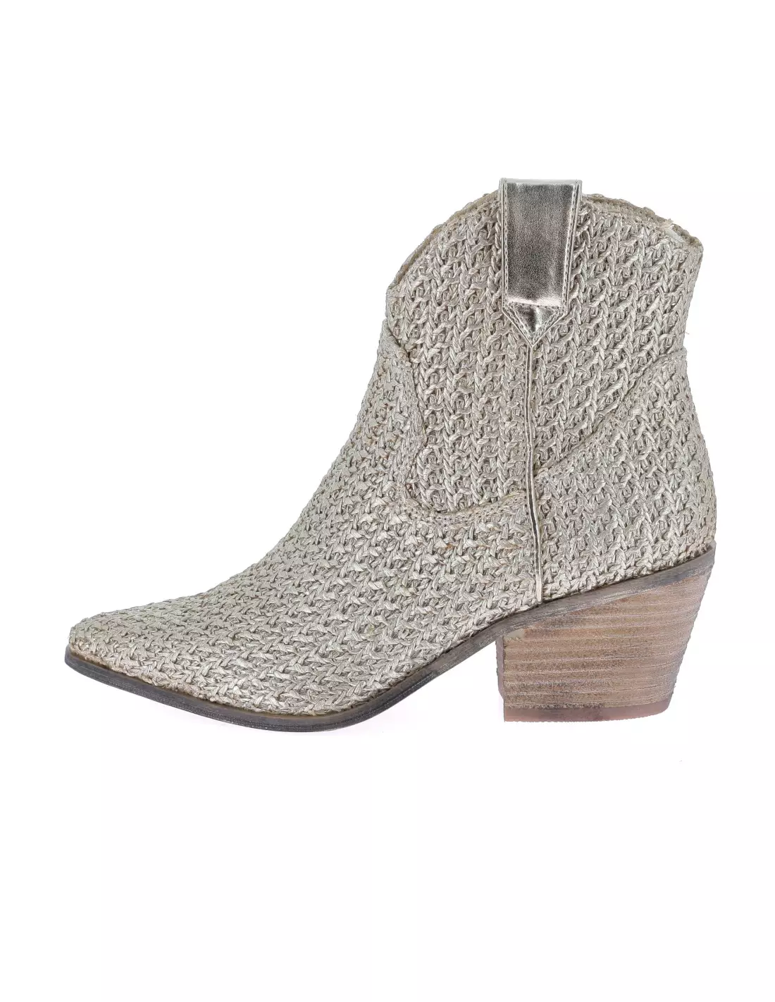 LA STRADA 23002346 4343 A - Bottes goldmetallicrafia