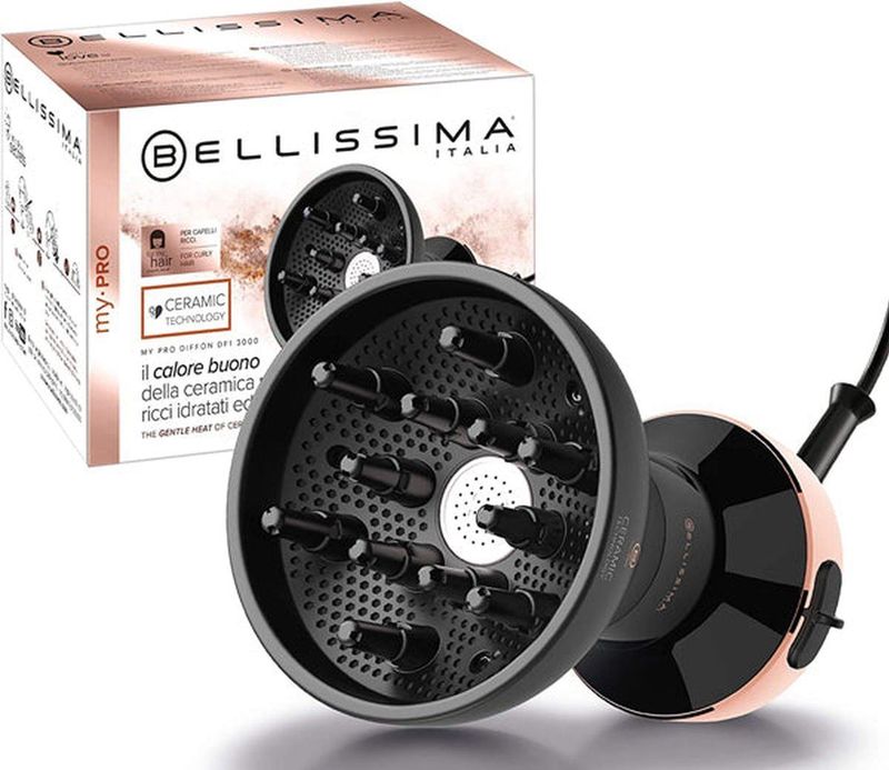 Bellissima - Diffon Ceramic - Hetelucht Diffuser - Zwart - Keramisch
