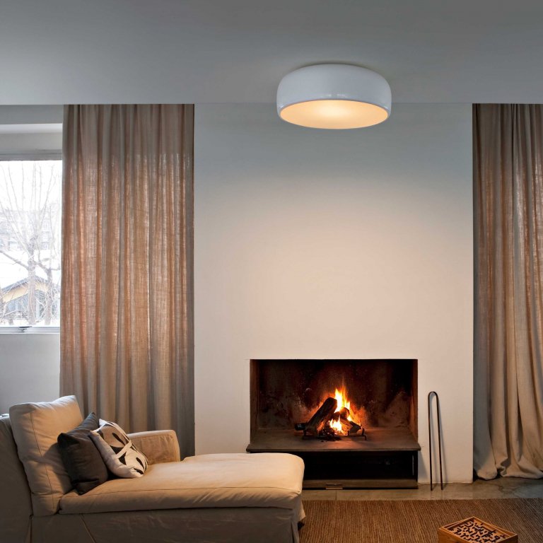 Flos Smithfield C plafondlamp Ø60 LED Pro wit