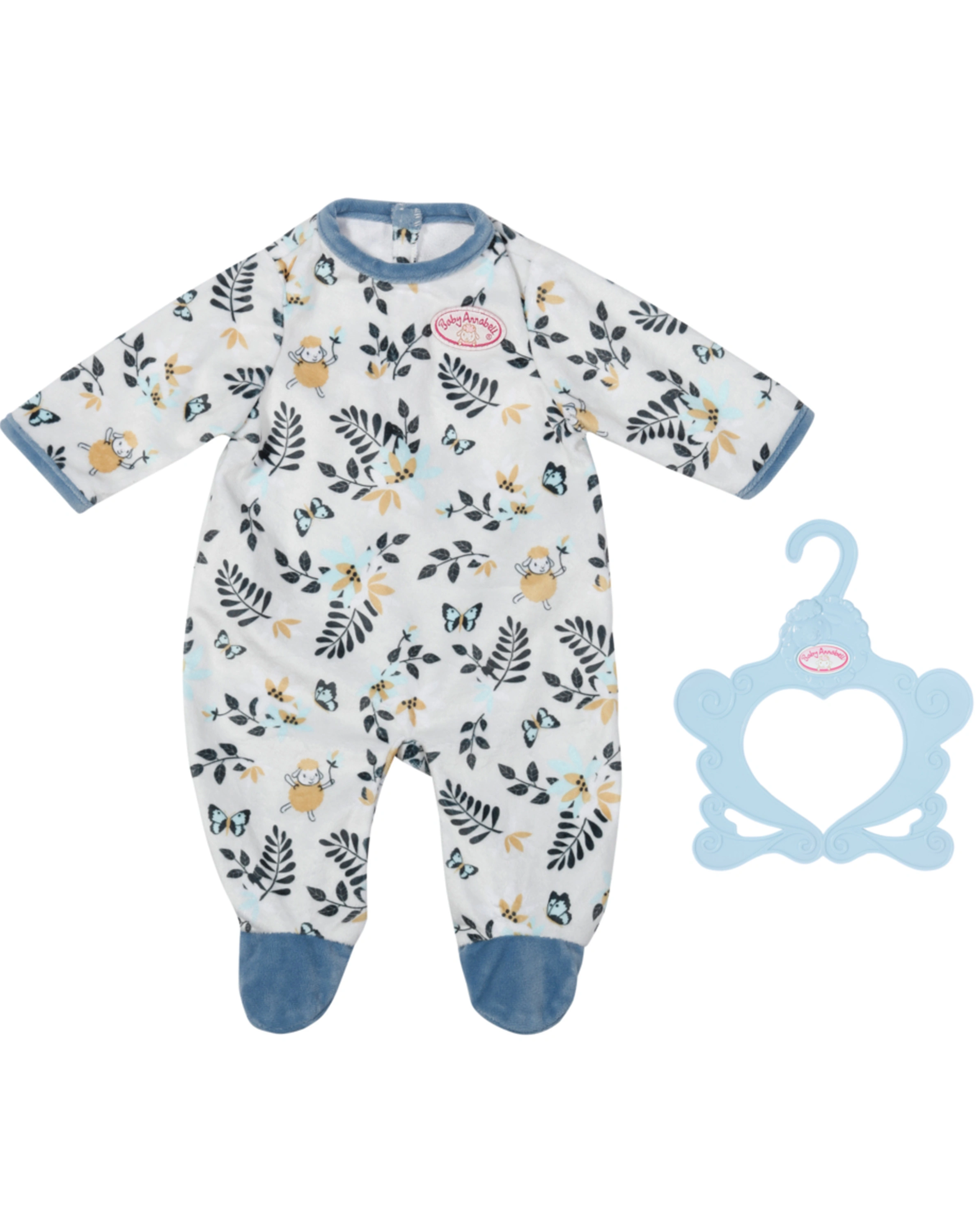 Baby Annabell® Strampler BLÄTTER in blau (43cm)