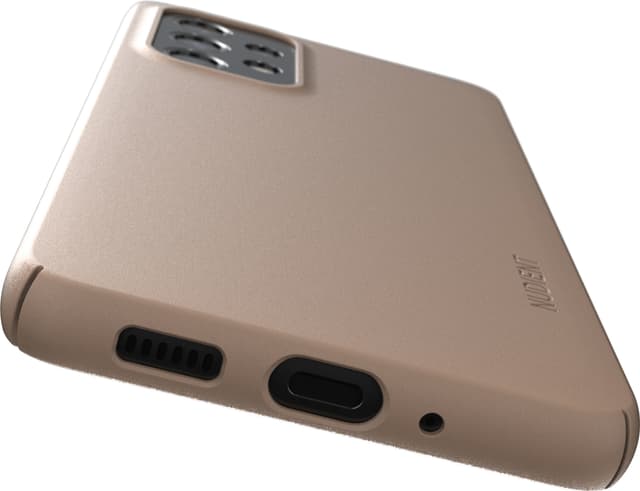 Nudient V3 cover til Samsung Galaxy A33 (clay beige)