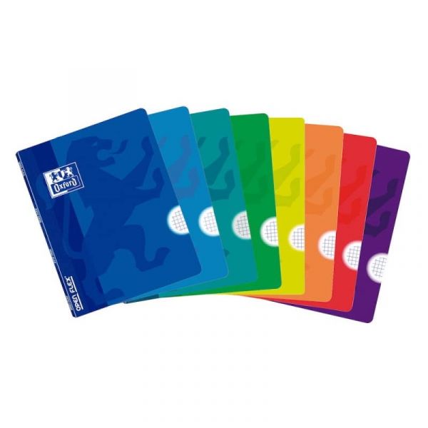 Oxford Caderno Agrafado OpenFlex Quadriculado A4 90g 48 Fls Sortido 1 Un.