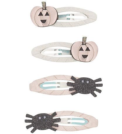 Mimi & Lula H?rsp?nder - 4 stk - Pumpkin Spider Halloween