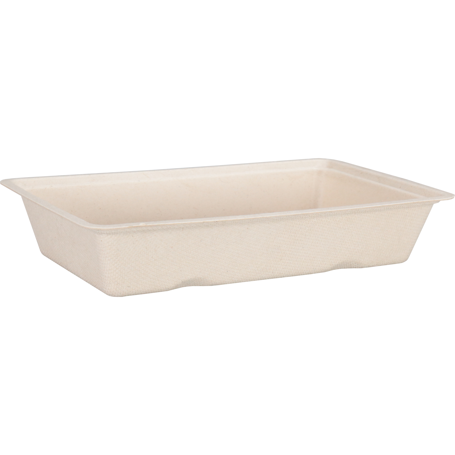 Depa Bak, Bagasse (suikerrietpulp), A14, snackbak, 190x118x36mm, naturel