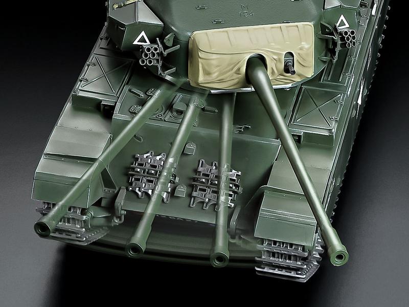Tamiya Panzer Centurion MKIII, Full Option, 1:16, Bausatz Centurion MKIII Panzer mit Schweizer Decals