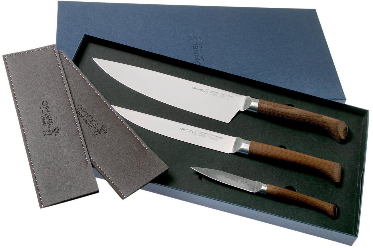 Opinel Les Forgés 1890 driedelige messenset, 002292