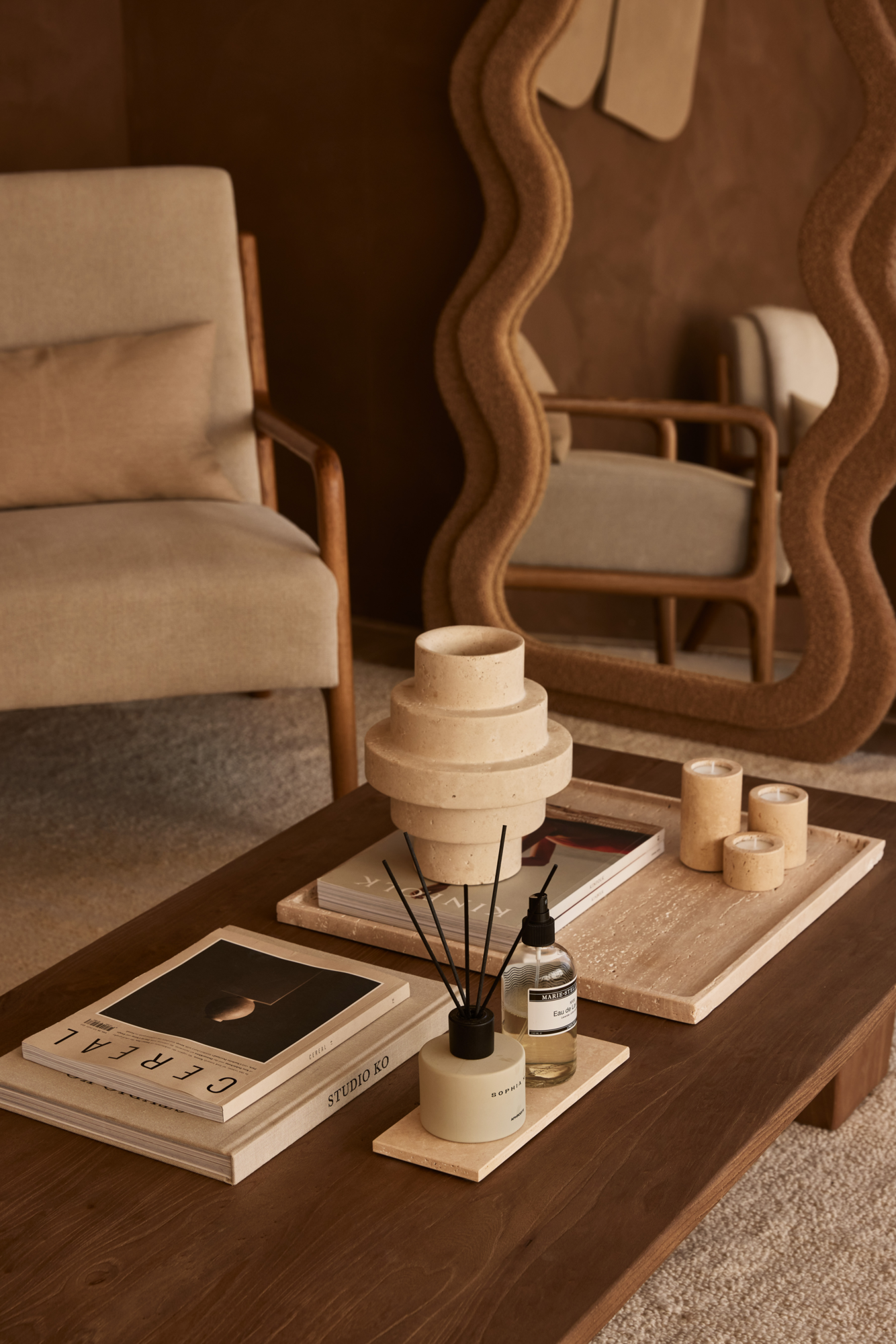 Vaas Agano Travertine M