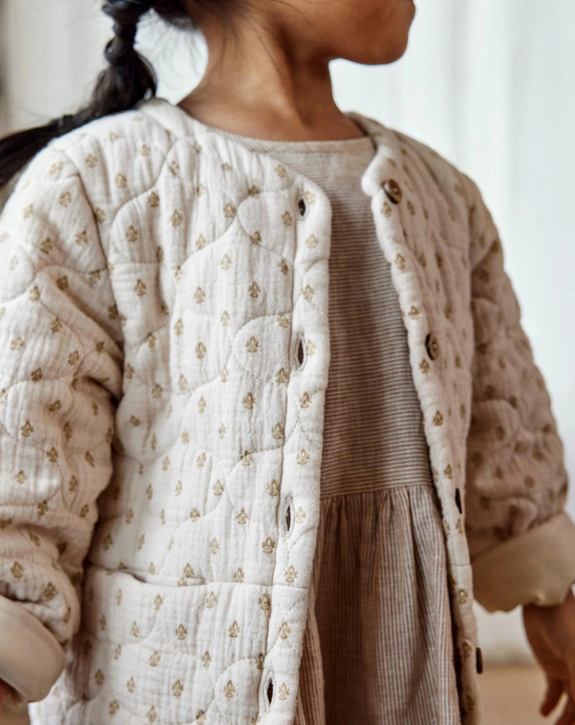 Steppjacke NMFDAMIR AOP in fog