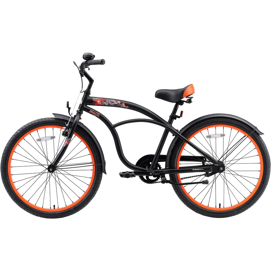 Bikestar Kinderrad 24 Zoll Cruiser schwarz