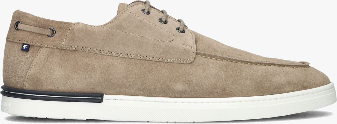 FLORIS VAN BOMMEL taupe floris van bommel veterschoenen sfm-30287