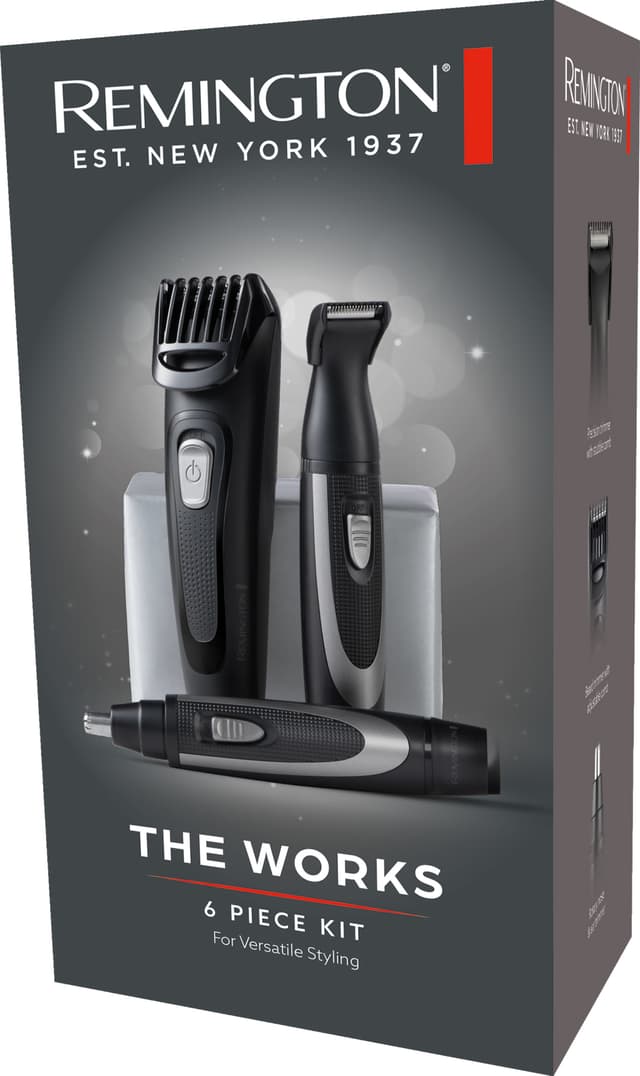 Remington The Works skægtrimmer MB905 (sort)