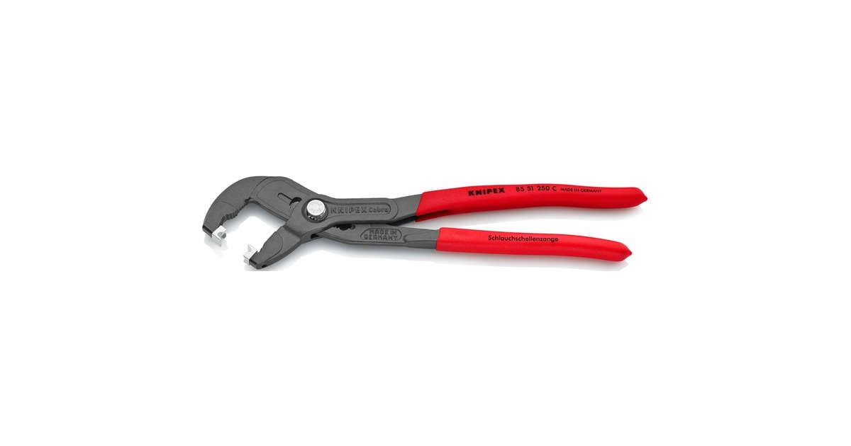 KNIPEXSlangklemtang 85 51 250 C  (Rood)
