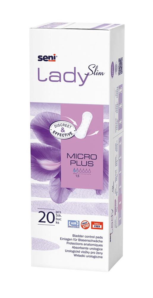 Seni Lady Slim Micro Plus Einlage Btl 20 Stk