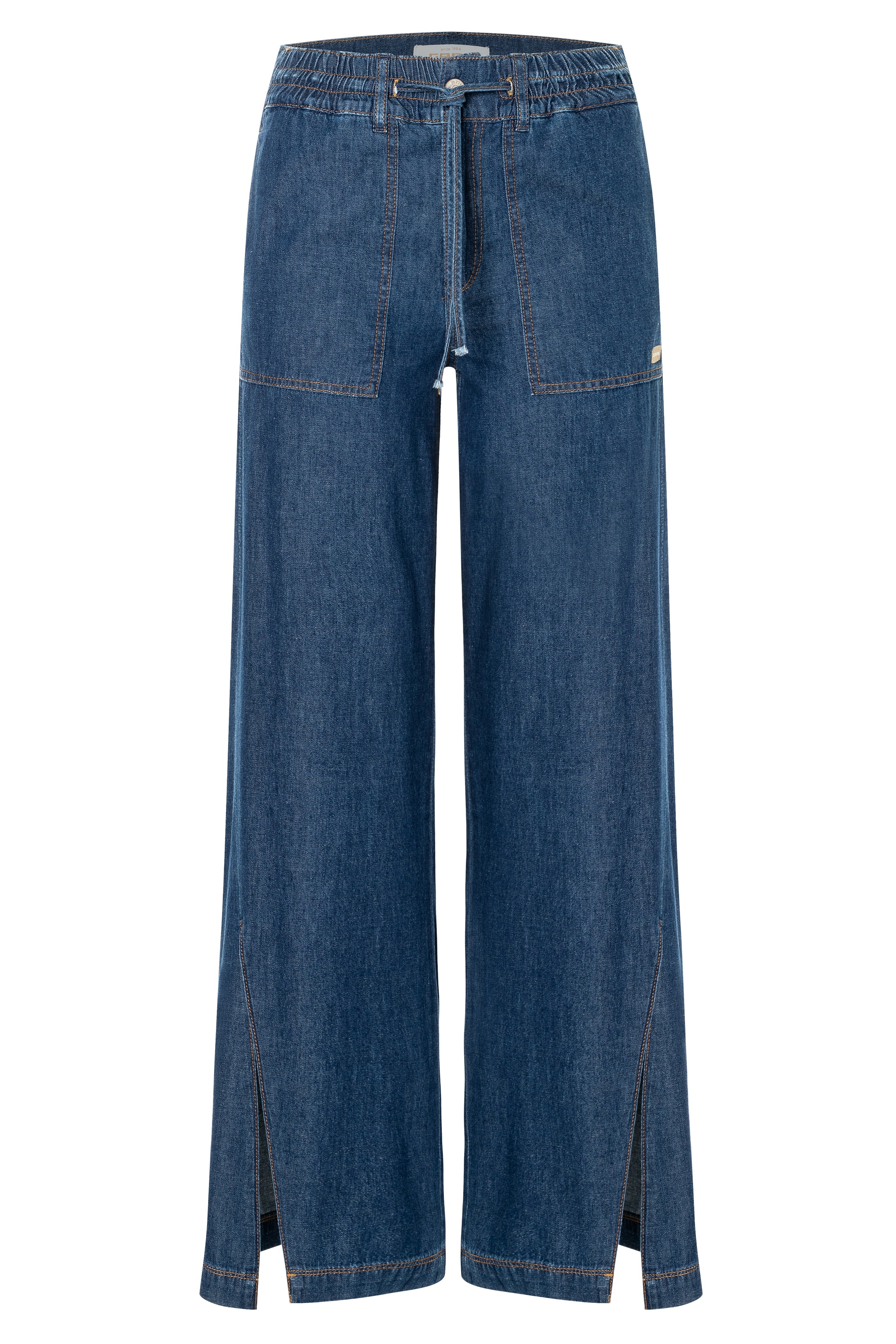 GANG Weite Jeans »94PAIGE WIDE« mit eingesetztem Seitenstreifen